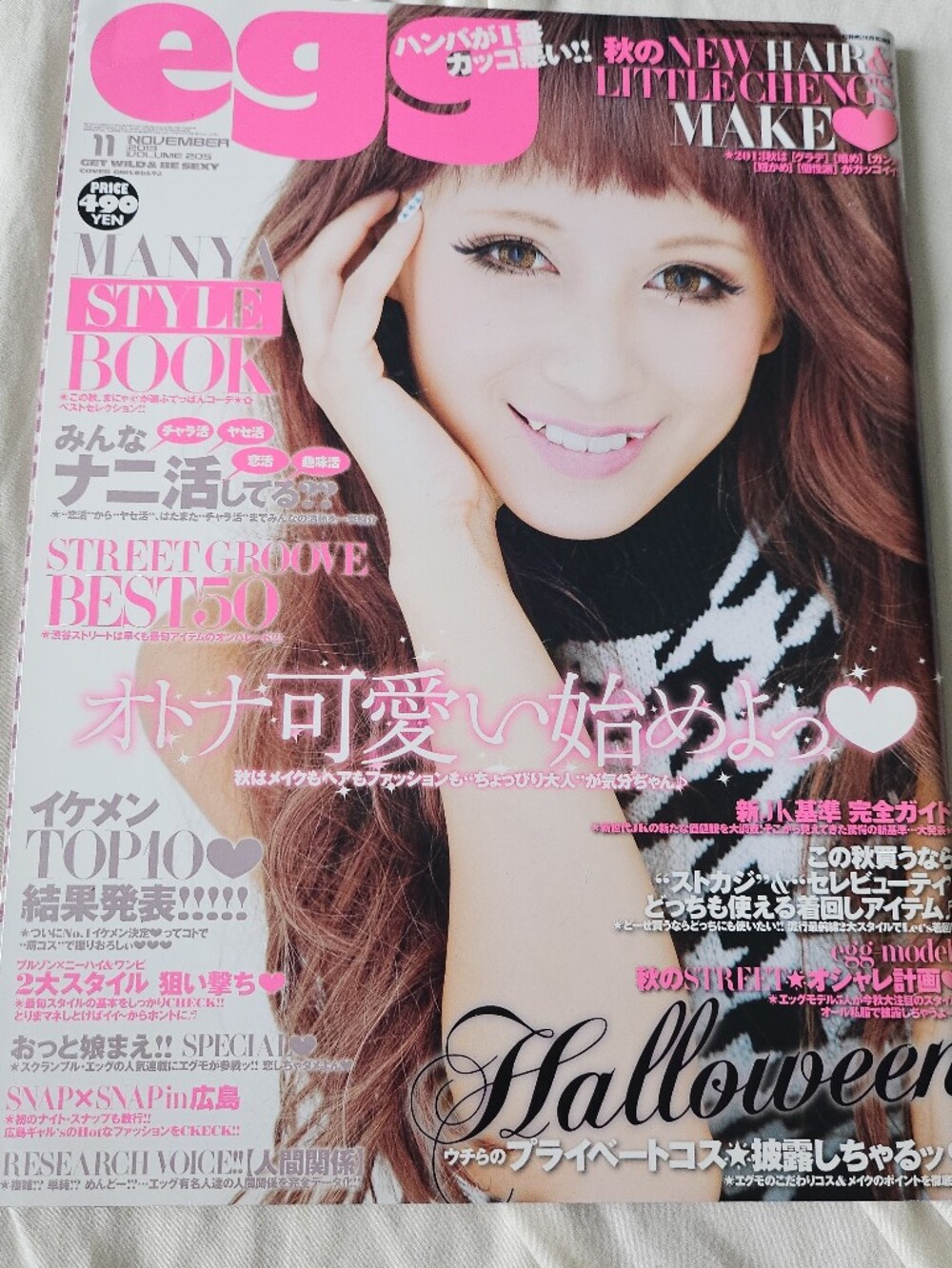 Egg November 2013 Gyaru Japanese Fashion Magazine